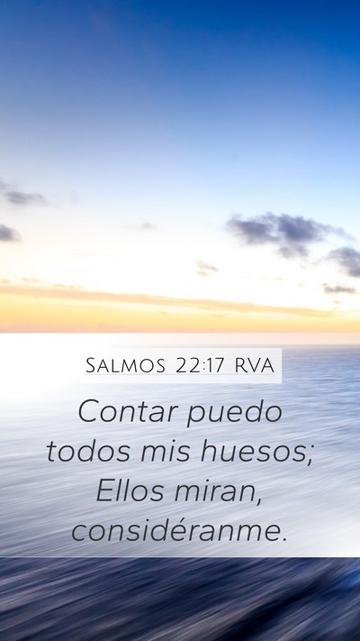 Salmos 22:17 RVA Bible Verse Image