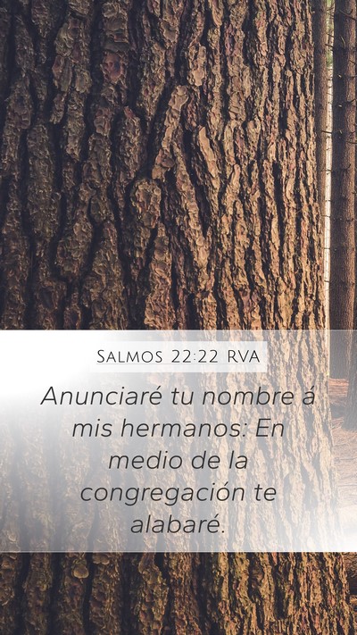 Salmos 22:22 RVA Bible Verse Image