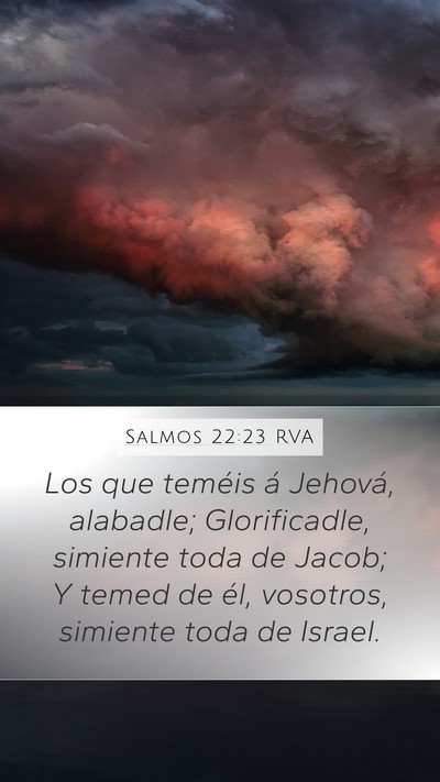 Salmos 22:23 RVA Bible Verse Image