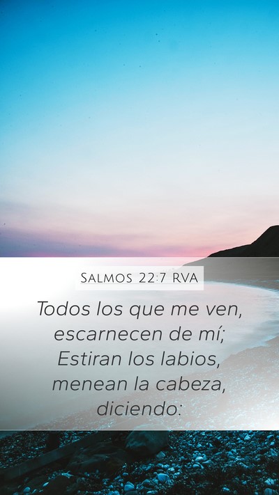 Salmos 22:7 RVA Bible Verse Image