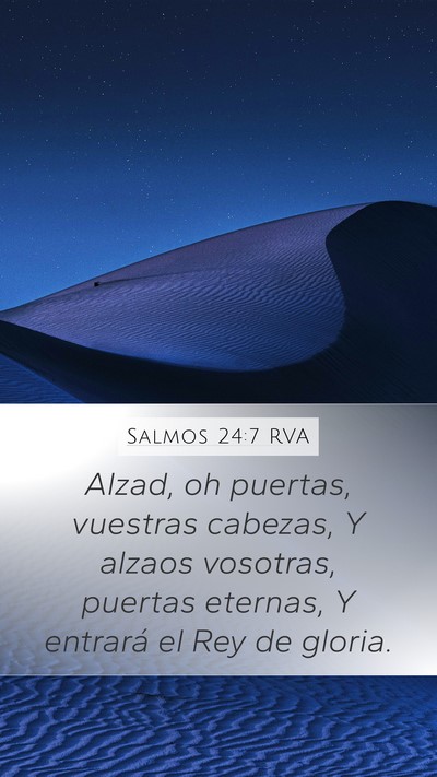 Salmos 24:7 RVA Bible Verse Image