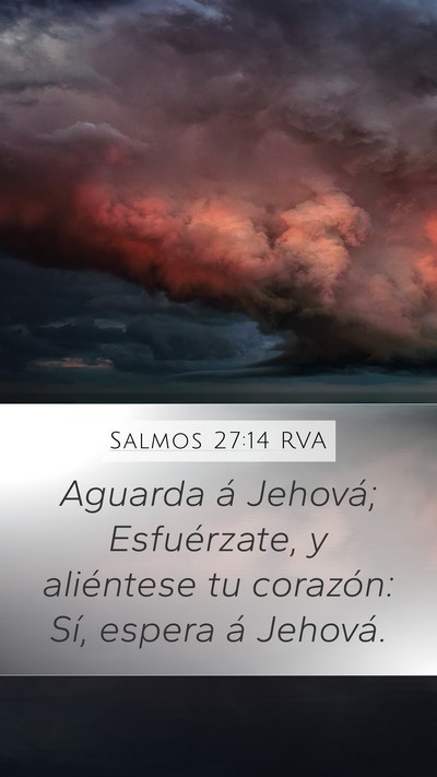 Salmos 27:14 RVA Bible Verse Image