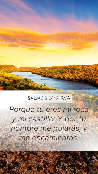 Salmos 31:3 RVA Bible Verse Image