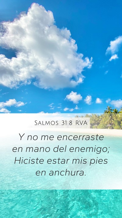 Salmos 31:8 RVA Bible Verse Image