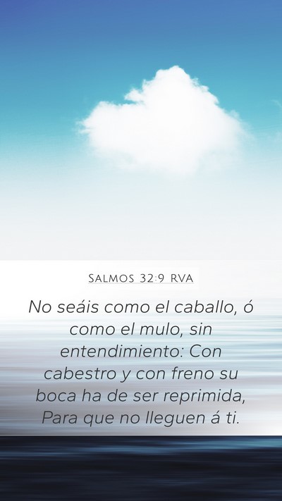 Salmos 32:9 RVA Bible Verse Image