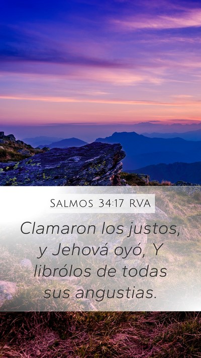 Salmos 34:17 RVA Bible Verse Image
