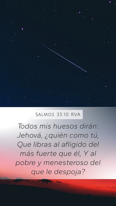 Salmos 35:10 RVA Bible Verse Image