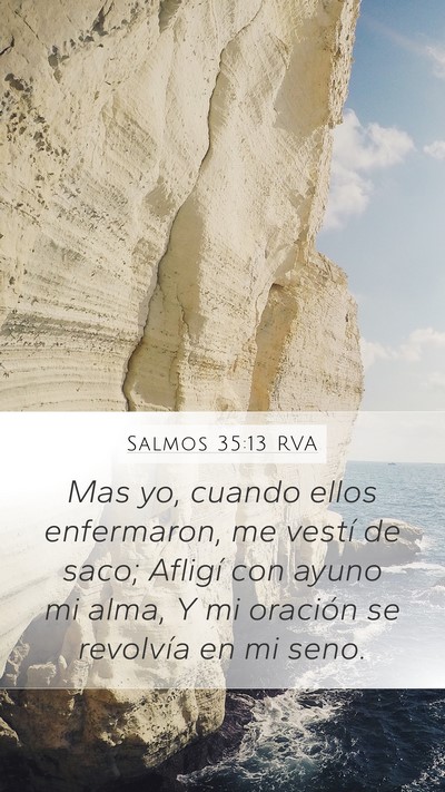 Salmos 35:13 RVA Bible Verse Image