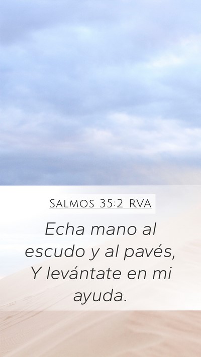 Salmos 35:2 RVA Bible Verse Image