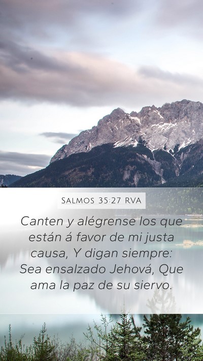 Salmos 35:27 RVA Bible Verse Image
