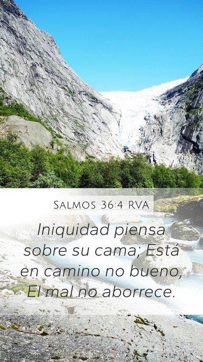 Salmos 36:4 RVA Bible Verse Image