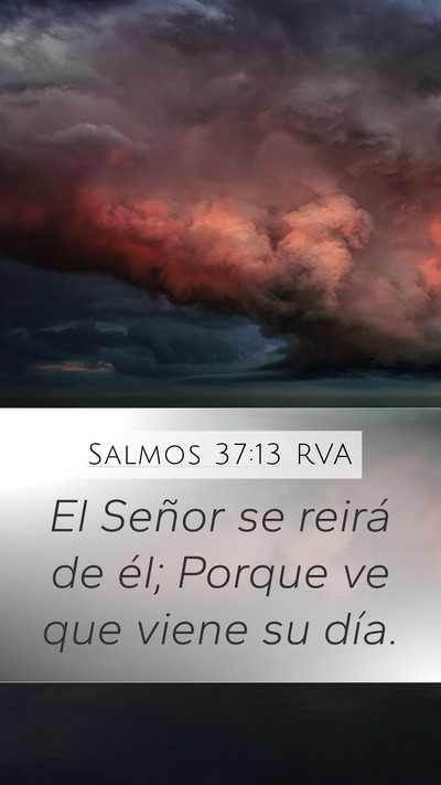 Salmos 37:13 RVA Bible Verse Image