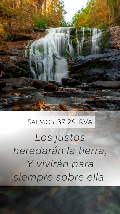 Salmos 37:29 RVA Bible Verse Image