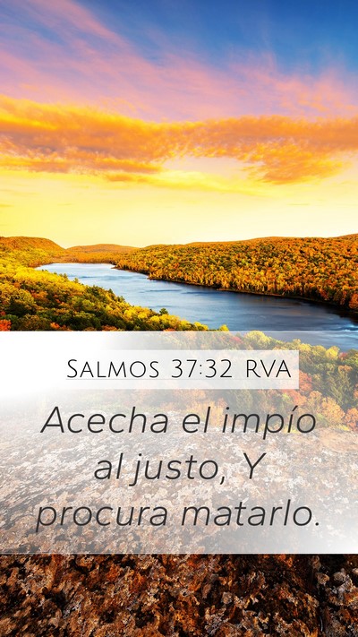 Salmos 37:32 RVA Bible Verse Image