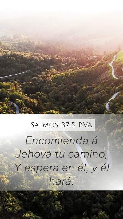 Salmos 37:5 RVA Bible Verse Image
