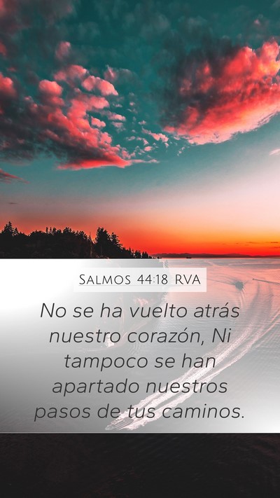 Salmos 44:18 RVA Bible Verse Image
