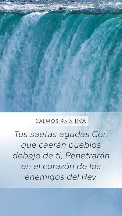 Salmos 45:5 RVA Bible Verse Image