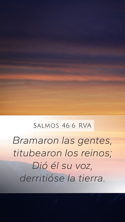 Salmos 46:6 RVA Bible Verse Image