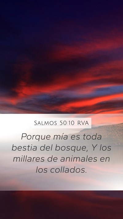 Salmos 50:10 RVA Bible Verse Image