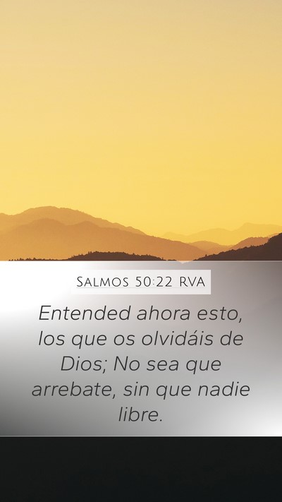 Salmos 50:22 RVA Bible Verse Image