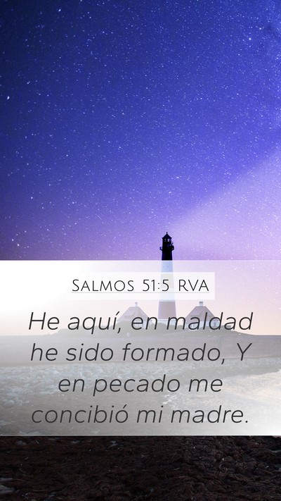 Salmos 51:5 RVA Bible Verse Image