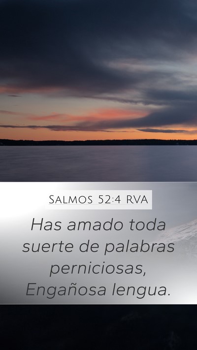 Salmos 52:4 RVA Bible Verse Image