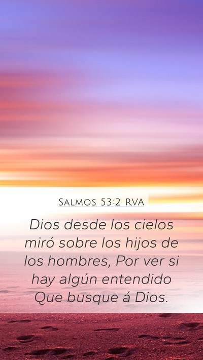 Salmos 53:2 RVA Bible Verse Image