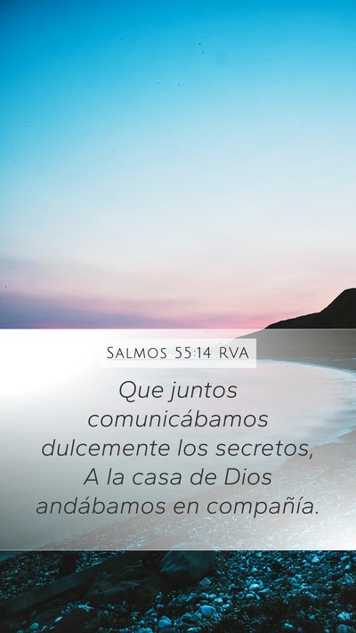 Salmos 55:14 RVA Bible Verse Image
