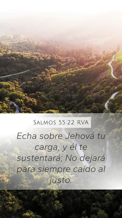 Salmos 55:22 RVA Bible Verse Image