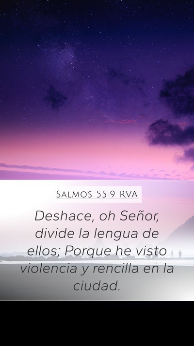 Salmos 55:9 RVA Bible Verse Image