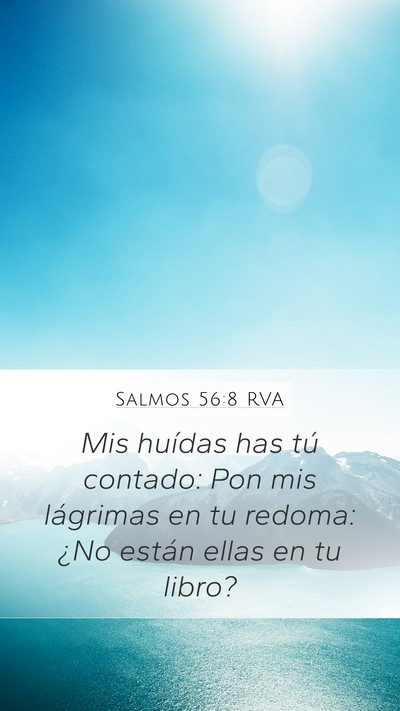 Salmos 56:8 RVA Bible Verse Image