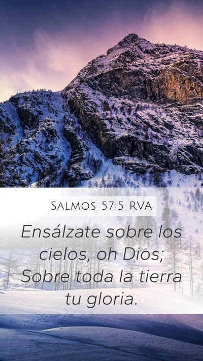 Salmos 57:5 RVA Bible Verse Image