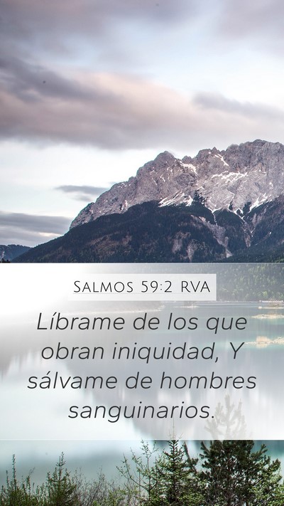 Salmos 59:2 RVA Bible Verse Image