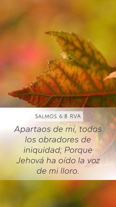 Salmos 6:8 RVA Bible Verse Image
