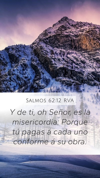 Salmos 62:12 RVA Bible Verse Image