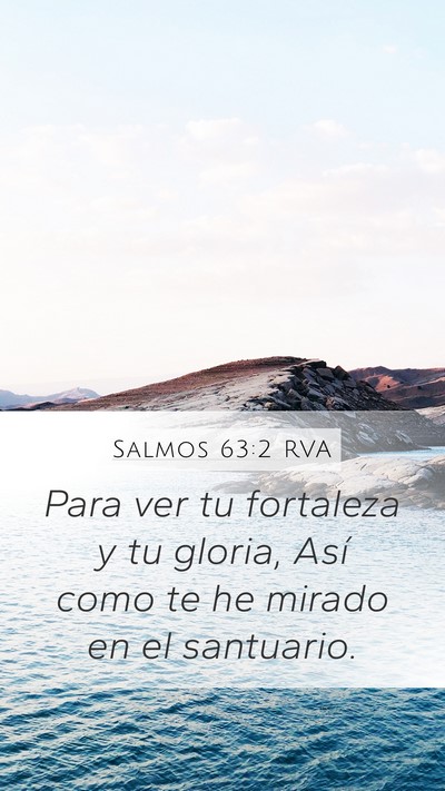 Salmos 63:2 RVA Bible Verse Image