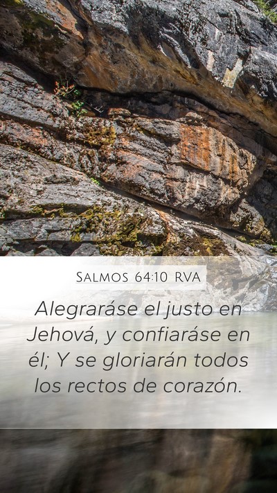 Salmos 64:10 RVA Bible Verse Image