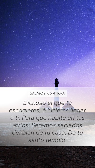Salmos 65:4 RVA Bible Verse Image
