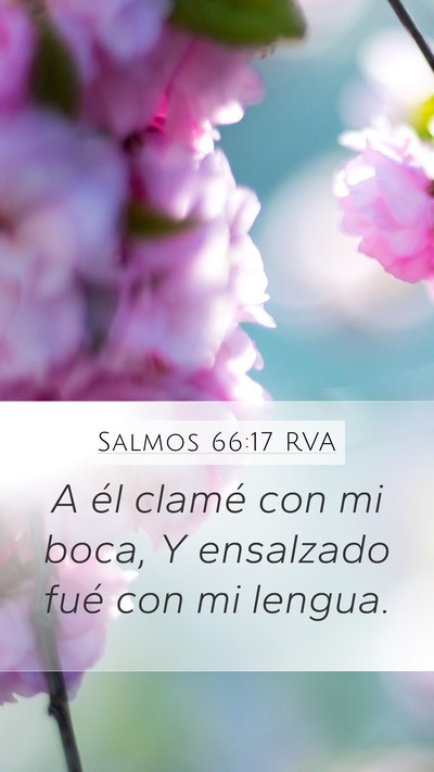 Salmos 66:17 RVA Bible Verse Image