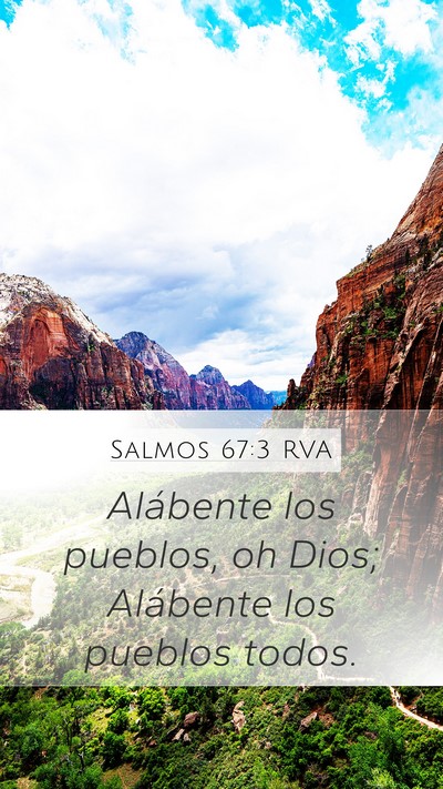 Salmos 67:3 RVA Bible Verse Image