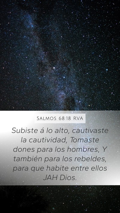 Salmos 68:18 RVA Bible Verse Image