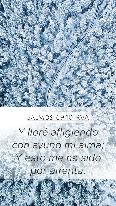 Salmos 69:10 RVA Bible Verse Image
