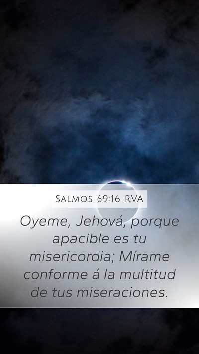 Salmos 69:16 RVA Bible Verse Image