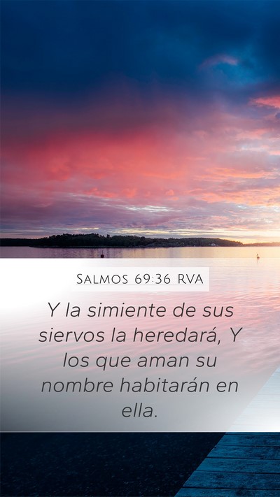 Salmos 69:36 RVA Bible Verse Image