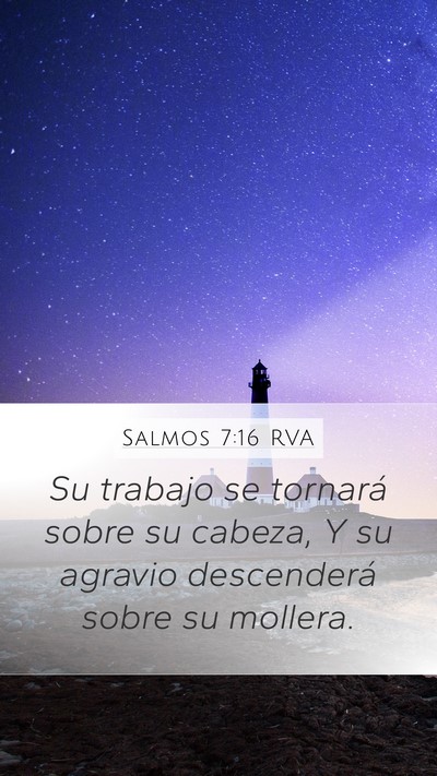 Salmos 7:16 RVA Bible Verse Image