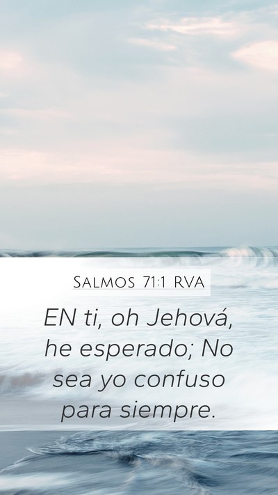 Salmos 71:1 RVA Bible Verse Image