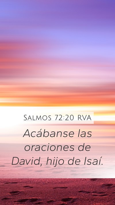 Salmos 72:20 RVA Bible Verse Image