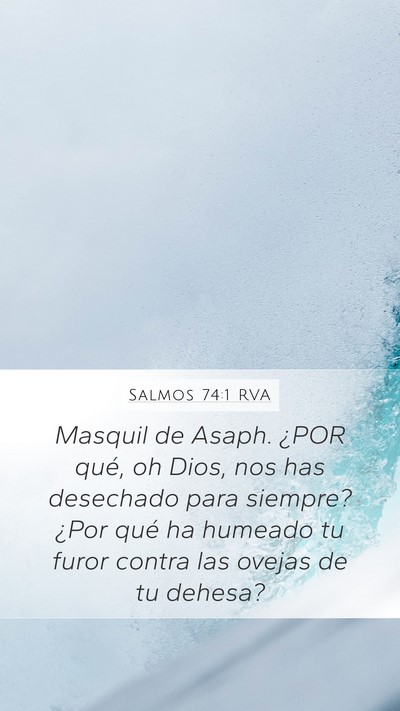 Salmos 74:1 RVA Bible Verse Image