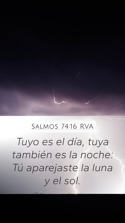 Salmos 74:16 RVA Bible Verse Image