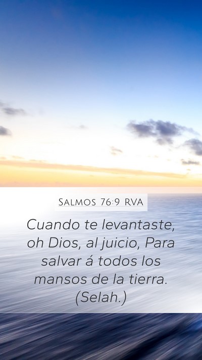 Salmos 76:9 RVA Bible Verse Image